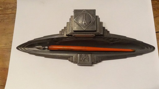 Federhalter Tintenfass Eiffelturm