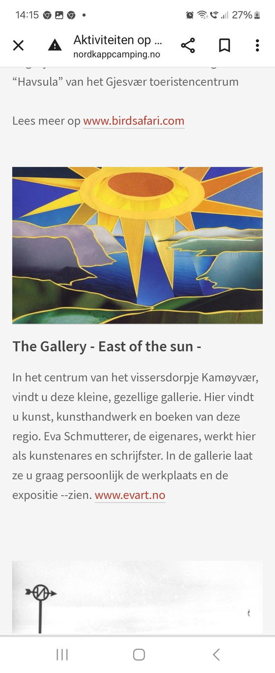 Image 1 of 2x Eva Schmutterer signierte Nordlichter