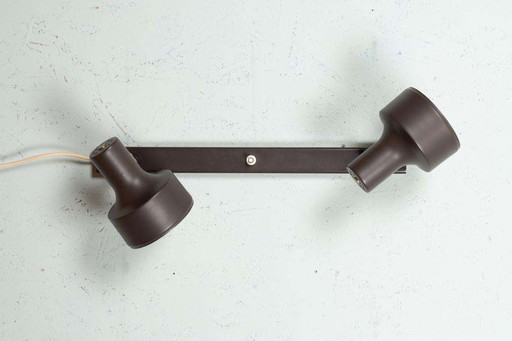 Space Age Anvia Wandleuchte mit zwei Spots, Vintage Wandleuchte