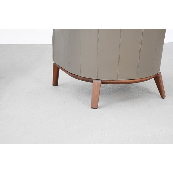 Image 1 of Paar Vintage-Sessel von Umberto Asnago für Giorgetti, Italien