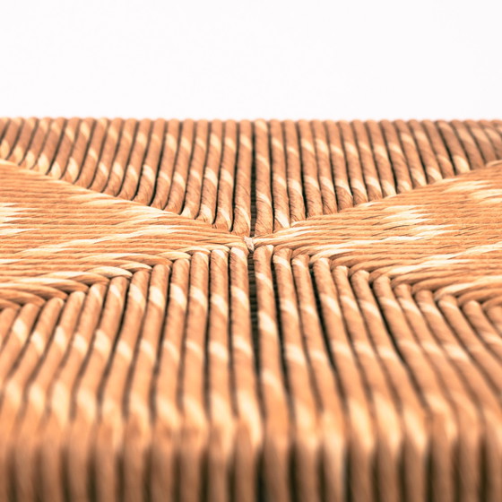 Image 1 of Set mit 3 Vintage-Klappstühlen aus Rattangewebe