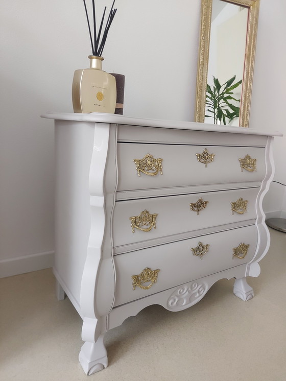 Image 1 of Classic Belly Cabinet Taupe