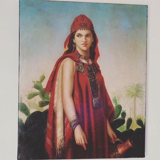 Image 1 of Vintage Öl auf Leinwand von Bernard de Souzy, 1985