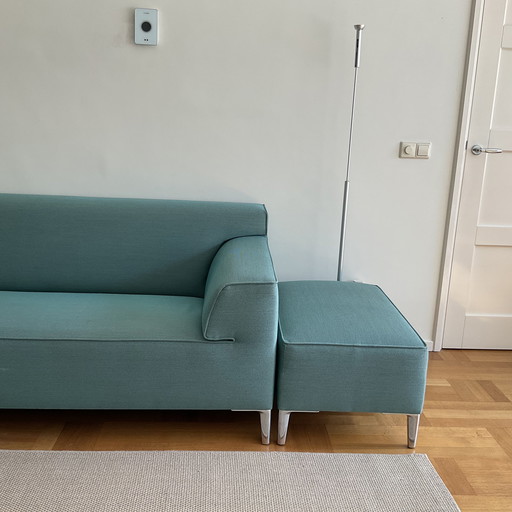 Pode Edit 3,5-sitziges Sofa + Fußhocker