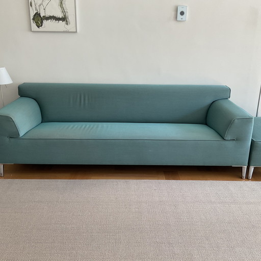 Pode Edit 3,5-sitziges Sofa + Fußhocker