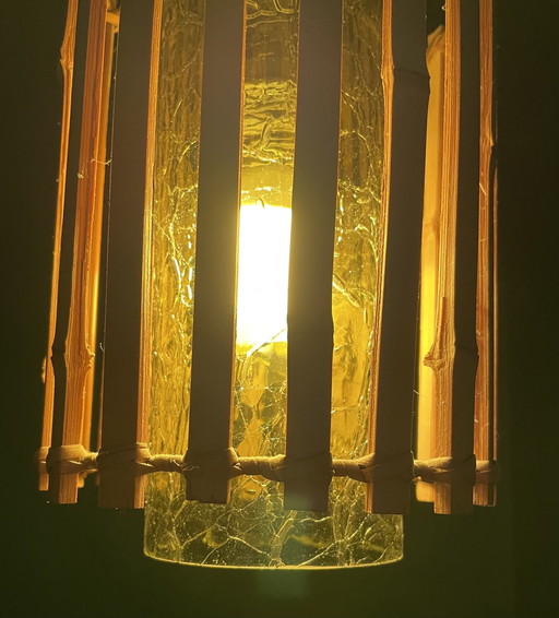 Hängeleuchte 'Bamboo' von Doria Leuchten