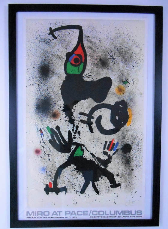 Image 1 of Joan Miró - original Ausstellungsplakat