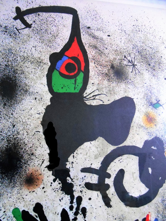 Image 1 of Joan Miró - original Ausstellungsplakat