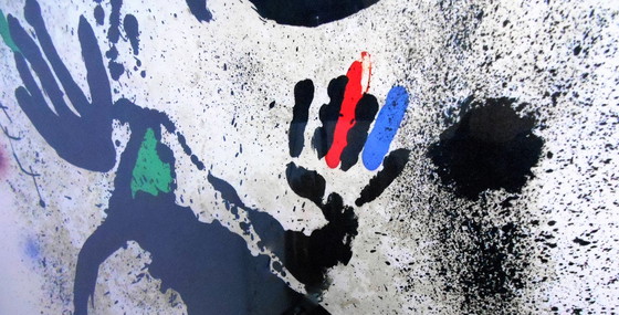 Image 1 of Joan Miró - original Ausstellungsplakat