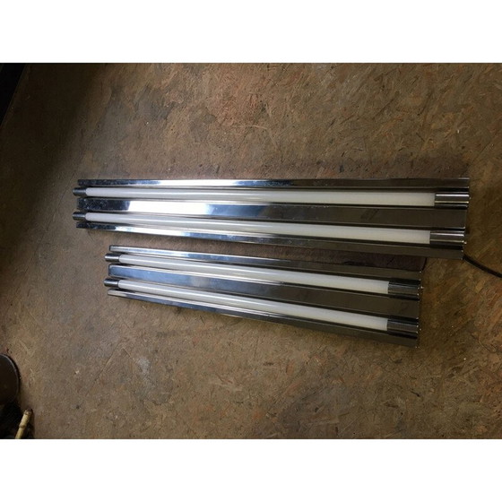 Image 1 of Paar Vintage Wand- oder Deckenlampe Licht 1960