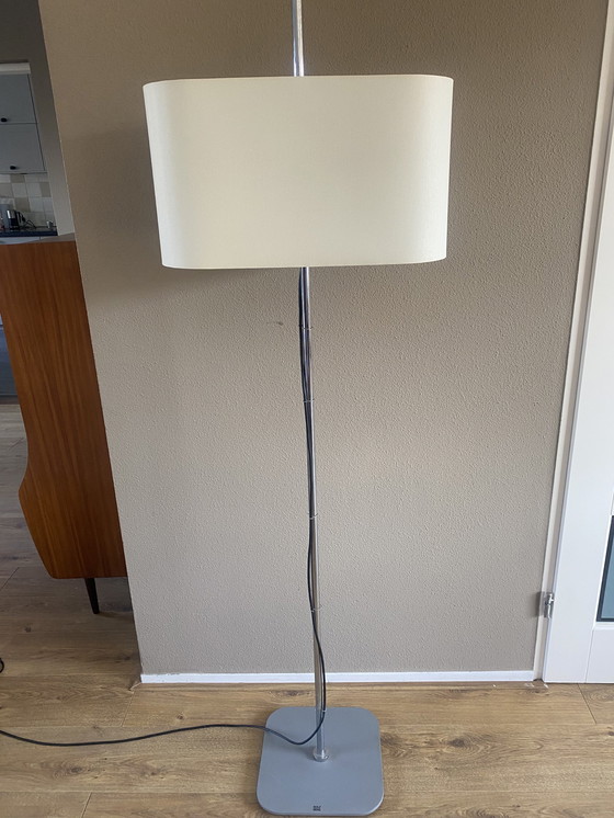 Image 1 of Vintage Rolf Benz Tischlampe Stehlampe Milchglas