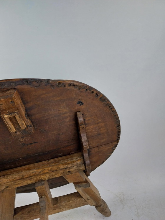 Image 1 of 1 X Antiker Norwegischer Klappbarer Couchtisch. 1880'S