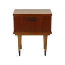 Nachttisch Nachttisch Teak Furnier
