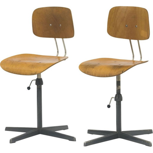 Alter Arbeitsstuhl von Kovodružstvo Náchod 1960