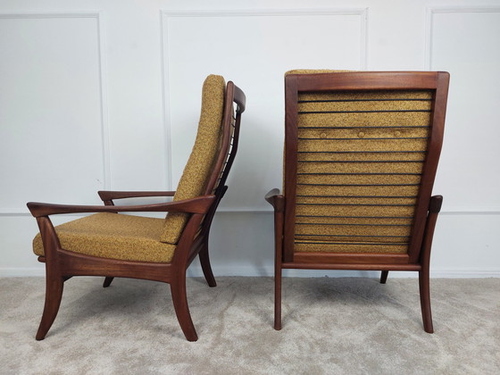 Image 1 of 2x De Ster Geldermalsen Hochlehner Sessel