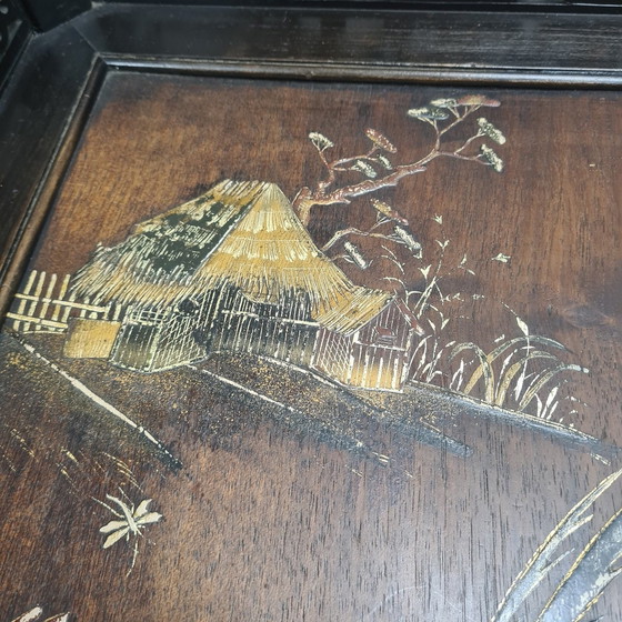 Image 1 of Teetisch im japanischen Stil Louis Majorelle Spätes 19. Jahrhundert