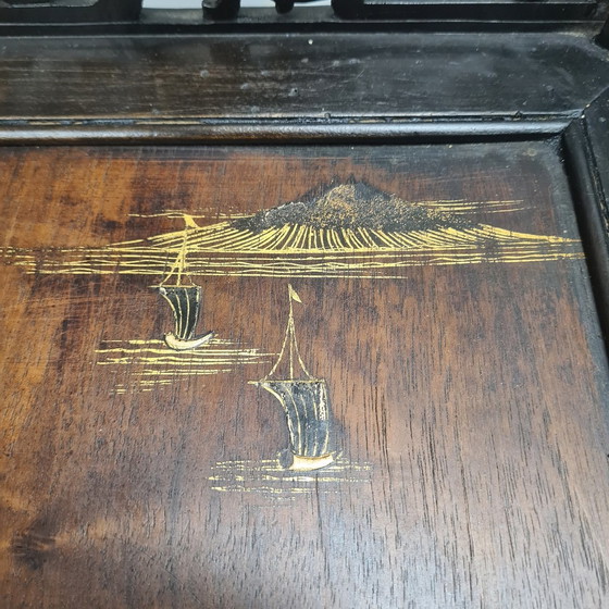 Image 1 of Teetisch im japanischen Stil Louis Majorelle Spätes 19. Jahrhundert