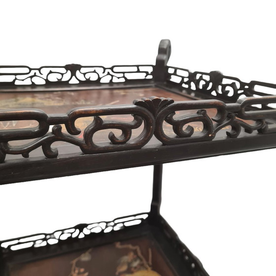 Image 1 of Teetisch im japanischen Stil Louis Majorelle Spätes 19. Jahrhundert