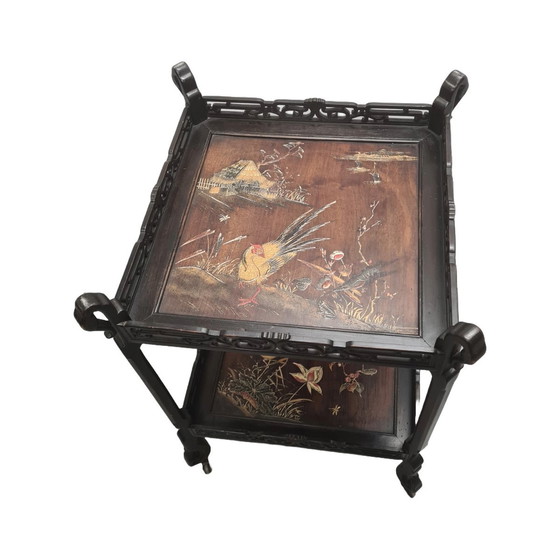 Image 1 of Teetisch im japanischen Stil Louis Majorelle Spätes 19. Jahrhundert