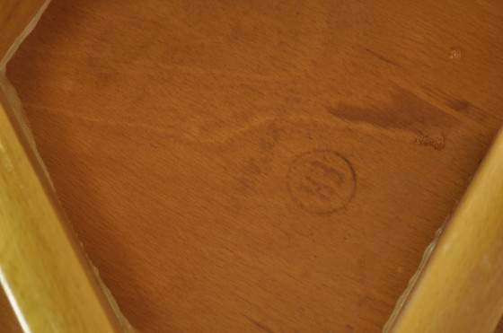 Image 1 of Fritz Hansen / Buche & Teak "Herz" Esszimmerstühle, FH4103 / Hans J. Wegner / Dänemark 1950s