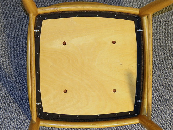 Image 1 of Vintage Esszimmergarnitur, Helle Eiche,  Design H. W. Klein Für Bramin, Dänemark 1960