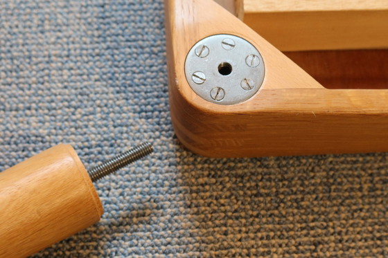 Image 1 of Vintage Esszimmergarnitur, Helle Eiche,  Design H. W. Klein Für Bramin, Dänemark 1960