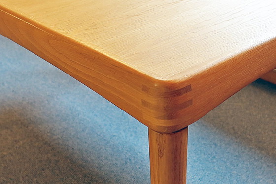 Image 1 of Vintage Esszimmergarnitur, Helle Eiche,  Design H. W. Klein Für Bramin, Dänemark 1960