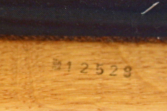 Image 1 of Vintage Esszimmergarnitur, Helle Eiche,  Design H. W. Klein Für Bramin, Dänemark 1960