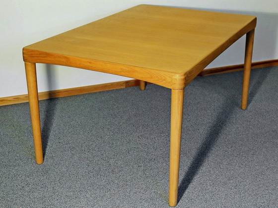 Image 1 of Vintage Esszimmergarnitur, Helle Eiche,  Design H. W. Klein Für Bramin, Dänemark 1960