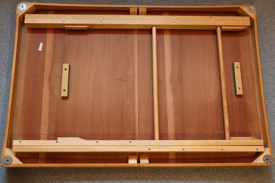 Image 1 of Vintage Esszimmergarnitur, Helle Eiche,  Design H. W. Klein Für Bramin, Dänemark 1960