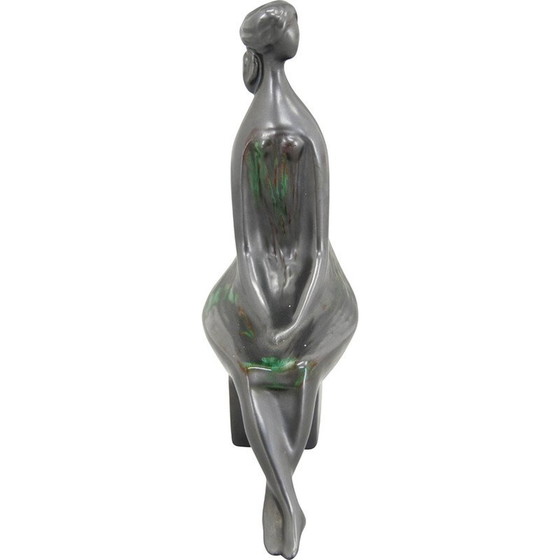 Image 1 of Keramikskulptur aus der Mitte des Jahrhunderts von Jitka Forejtova, Tschechoslowakei 1960er Jahre
