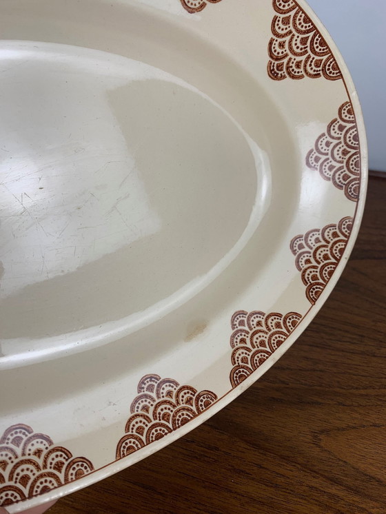 Image 1 of Ovale Schale "Amandinoise", St. Amand