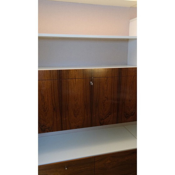 Image 1 of Vintage Rio Palisander Wandschrank von Fritz Peters, Deutschland 1966