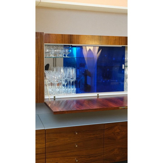 Image 1 of Vintage Rio Palisander Wandschrank von Fritz Peters, Deutschland 1966