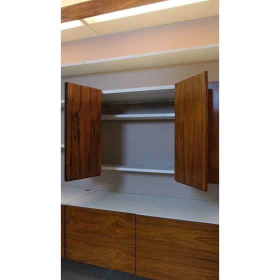 Image 1 of Vintage Rio Palisander Wandschrank von Fritz Peters, Deutschland 1966
