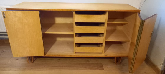 Image 1 of Pastoe Cees Braakman Sideboard Db02 Birke Serie mit Teakholz