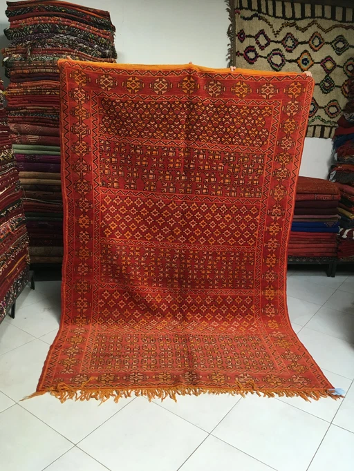 Antiker Berber Zemmour-Teppich 2m52 x 1m70