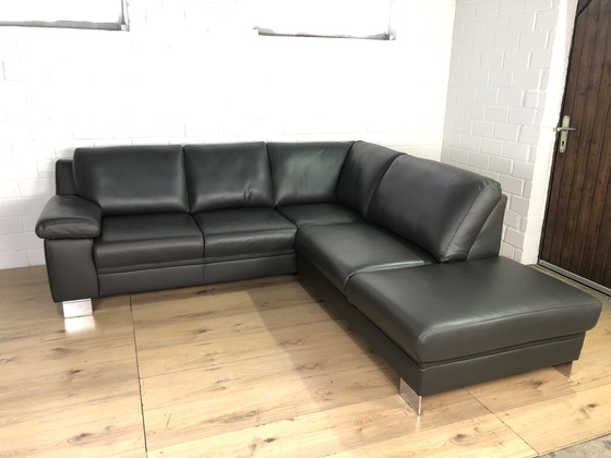 Image 1 of Ledersofa Ledercouch Lederecksofa Sofa Couch Ecksofa