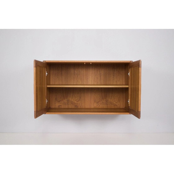 Image 1 of Satz von 3 hängenden Sideboards aus massivem Teakholz, 1960