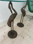 2x Beistelltische Kranich