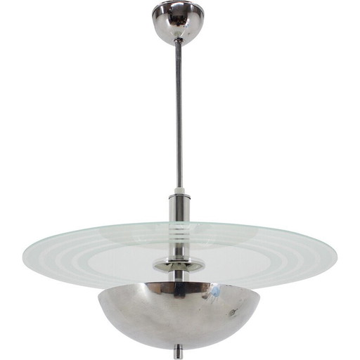 Vintage Art Deco-Kronleuchter, Tschechoslowakei 1930