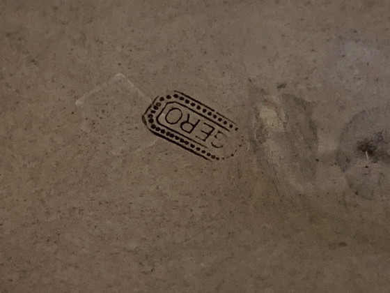 Image 1 of Gero - Georg Nilsson - Dreieckige grüne Glaskaraffe und zwei Gläser