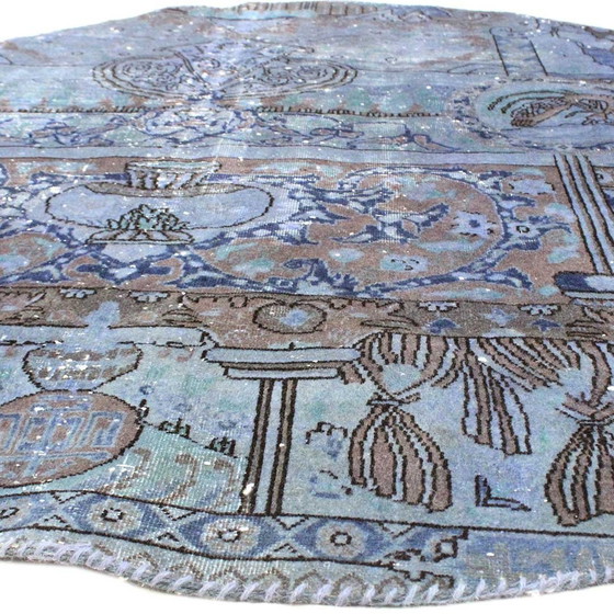 Image 1 of Retroslice Vintage-Teppich 140X140