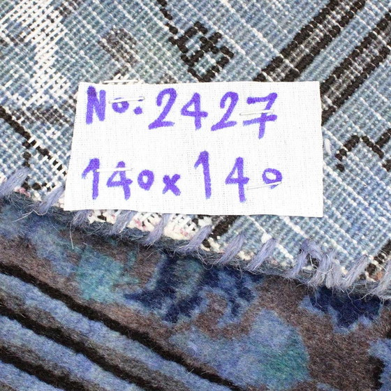 Image 1 of Retroslice Vintage-Teppich 140X140