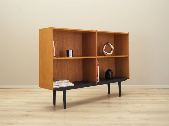 Image 1 of Bücherregal aus Esche, Dänisches Design, 1970er Jahre, Hersteller: Lyby Møbler