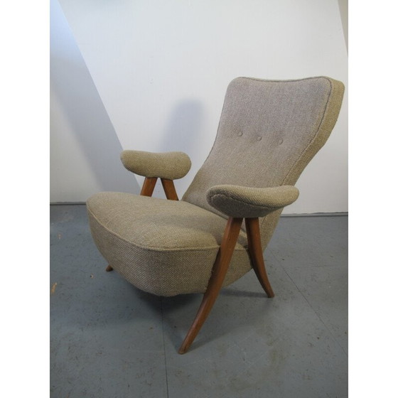Image 1 of Mid-Century 105 Loungesessel von Theo Ruth für Artifort - 1950er Jahre