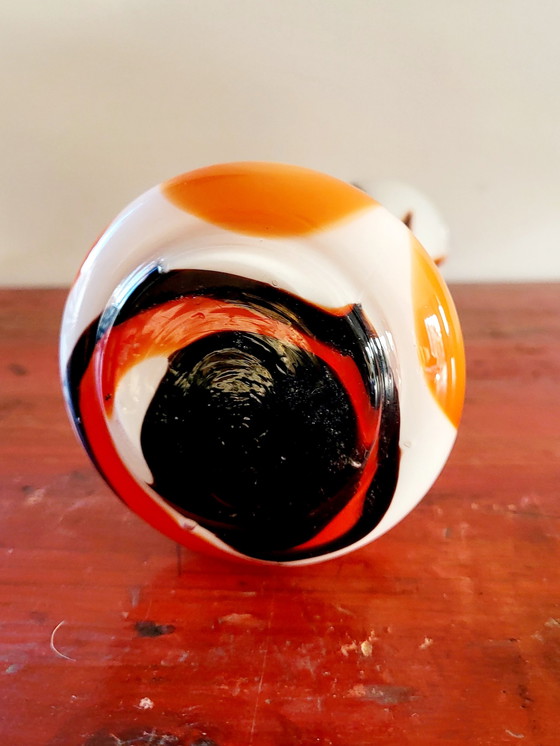 Image 1 of Vase aus Muranoglas, Mid Century, Carlo Moretti, Italien, 1950-60er Jahre