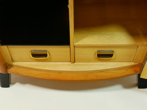 Image 1 of Vintage Tv Schrank Mit Barfach, 60Er Jahre, Germany