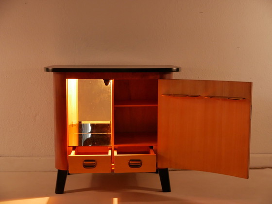 Image 1 of Vintage Tv Schrank Mit Barfach, 60Er Jahre, Germany