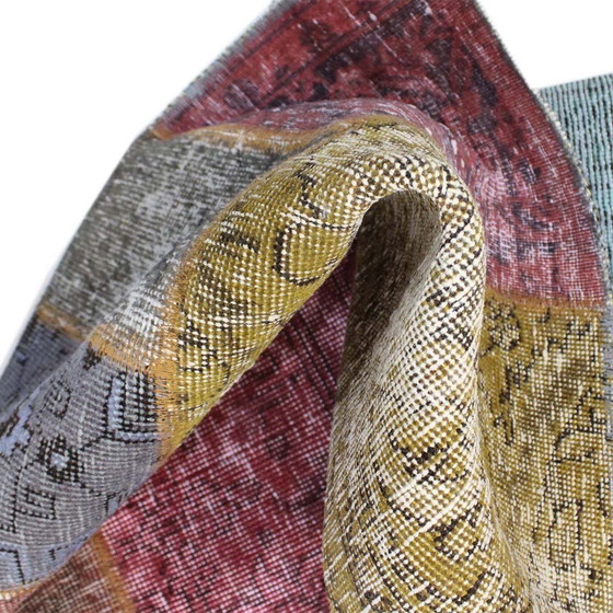 Image 1 of Perserteppich Patchwork Teppich 117X117 Nr:2521